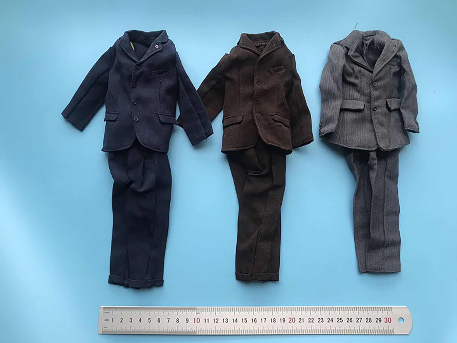 zqn 1:6 Male Suit Clothing Model Fit 12” WWII Soldier Action Figure