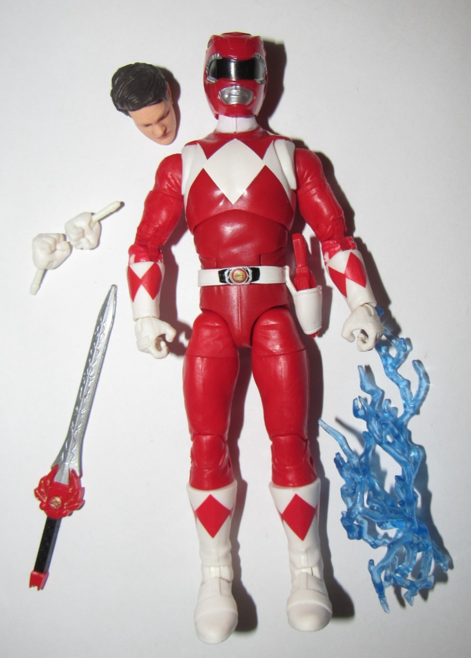 MMPR Power Rangers Lightning Collection figure Mighty Morphin Red Ranger