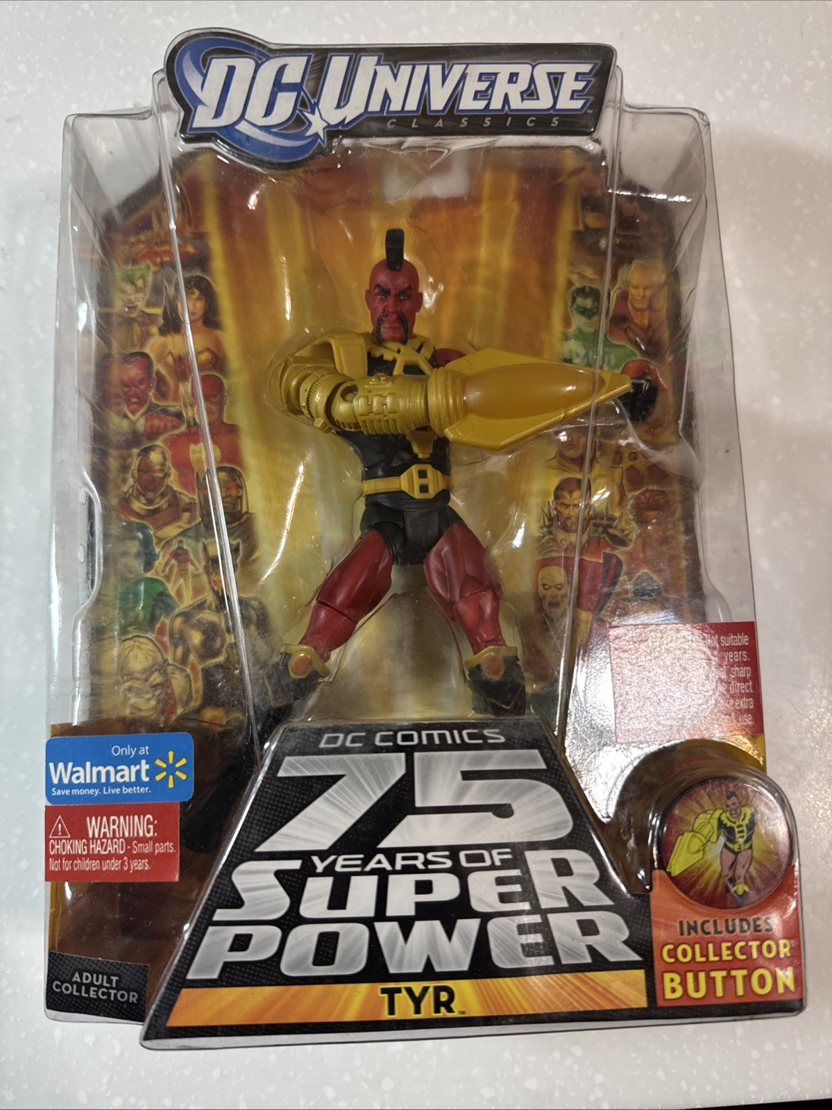 DC Universe Classics TYR 6.5″ Figure 75 Years Of Super Powers Wave 14 Mattel