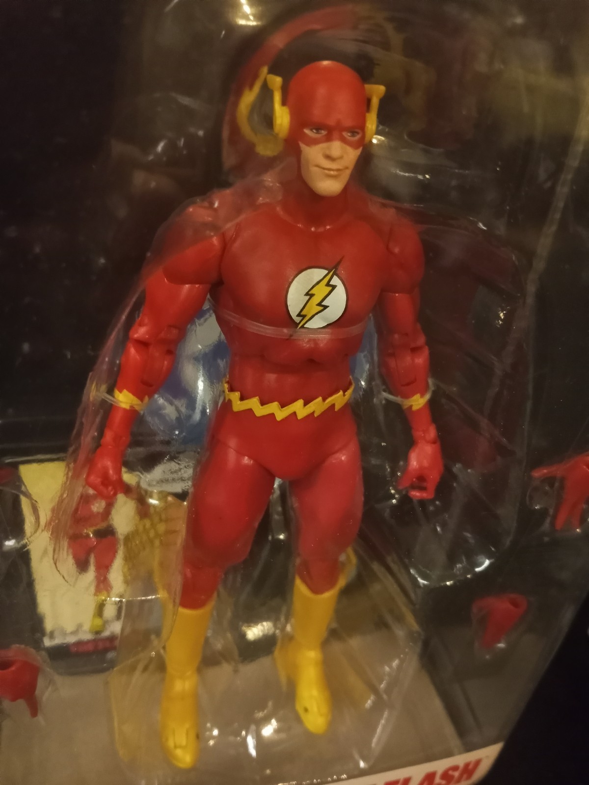DC MCFARLANE PAGE PUNCHERS FLASH POWER OF SHAZAM AZRAEL BATMAN ARMOR SET LOT