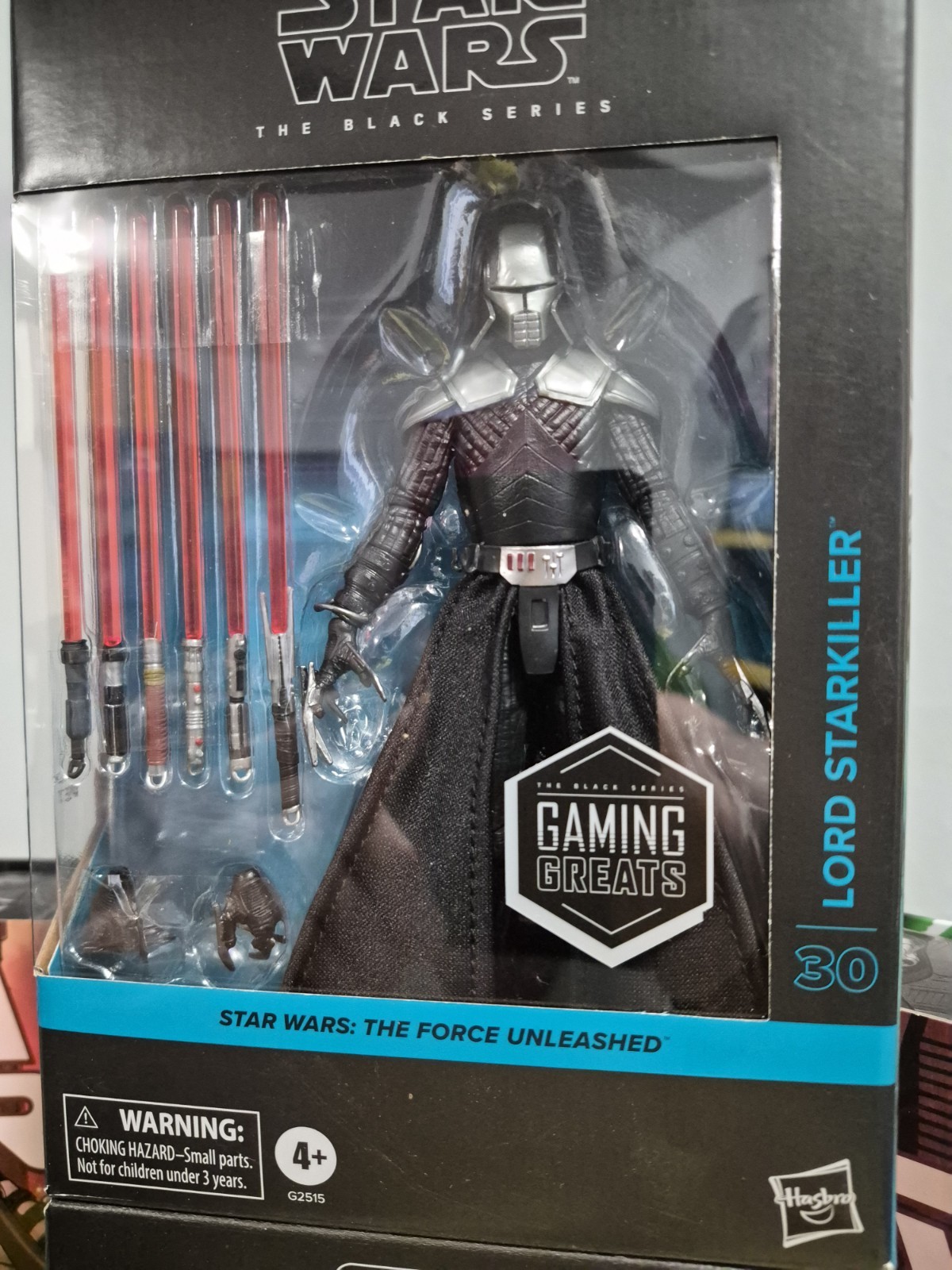 Star Wars The Black Series Lord Starkiller Figure Gaming Greats NEW IN HAND
