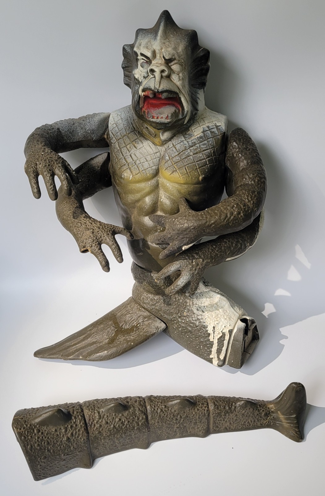 RARE 1980 Clash Of The Titans Kraken Figure W/Tail For Parts/Repair READ DETAILS