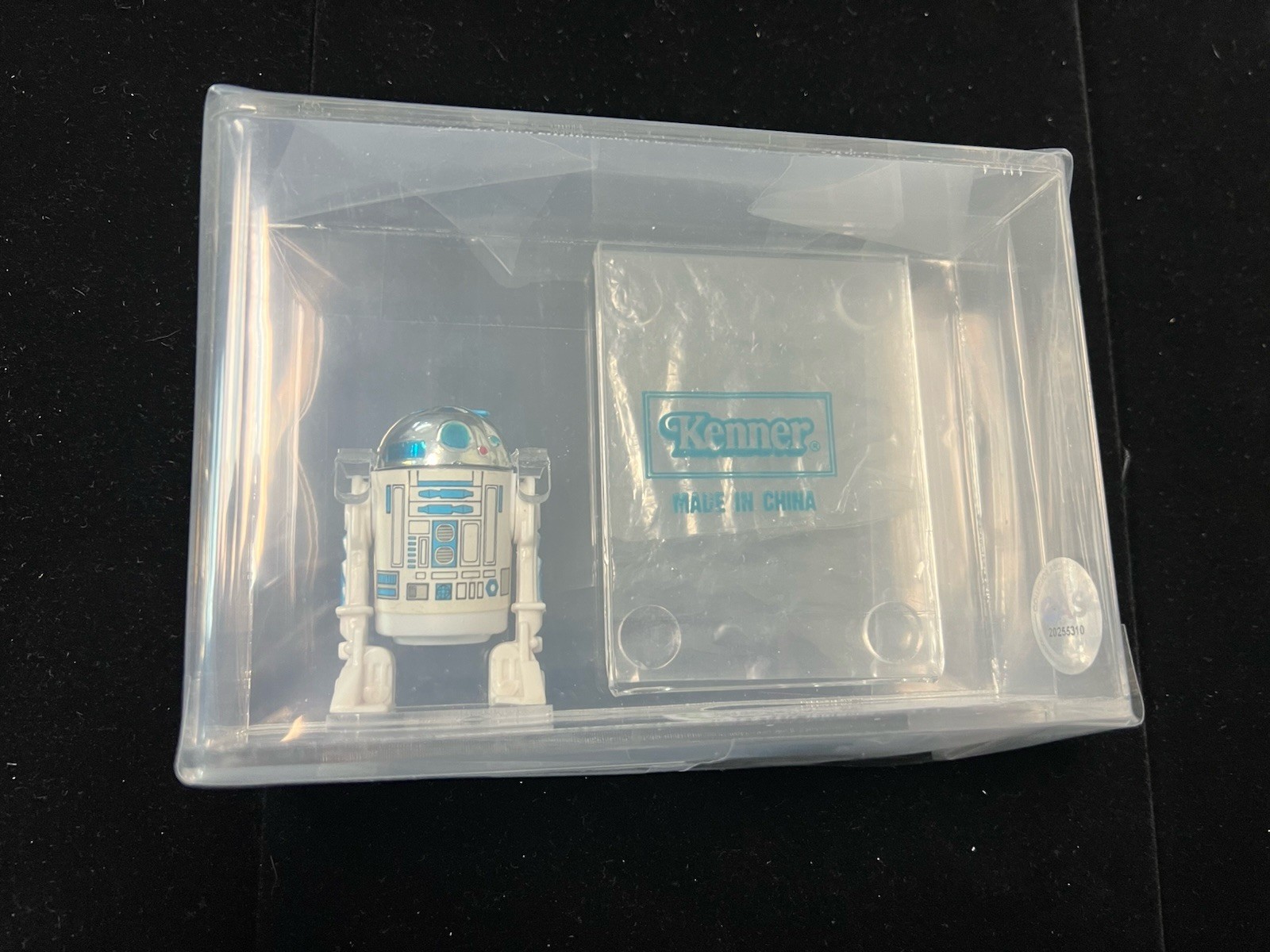1977 CAS 75 Sensorscope R2-D2 Displayed With Kenner Baggie Star Wars Vintage