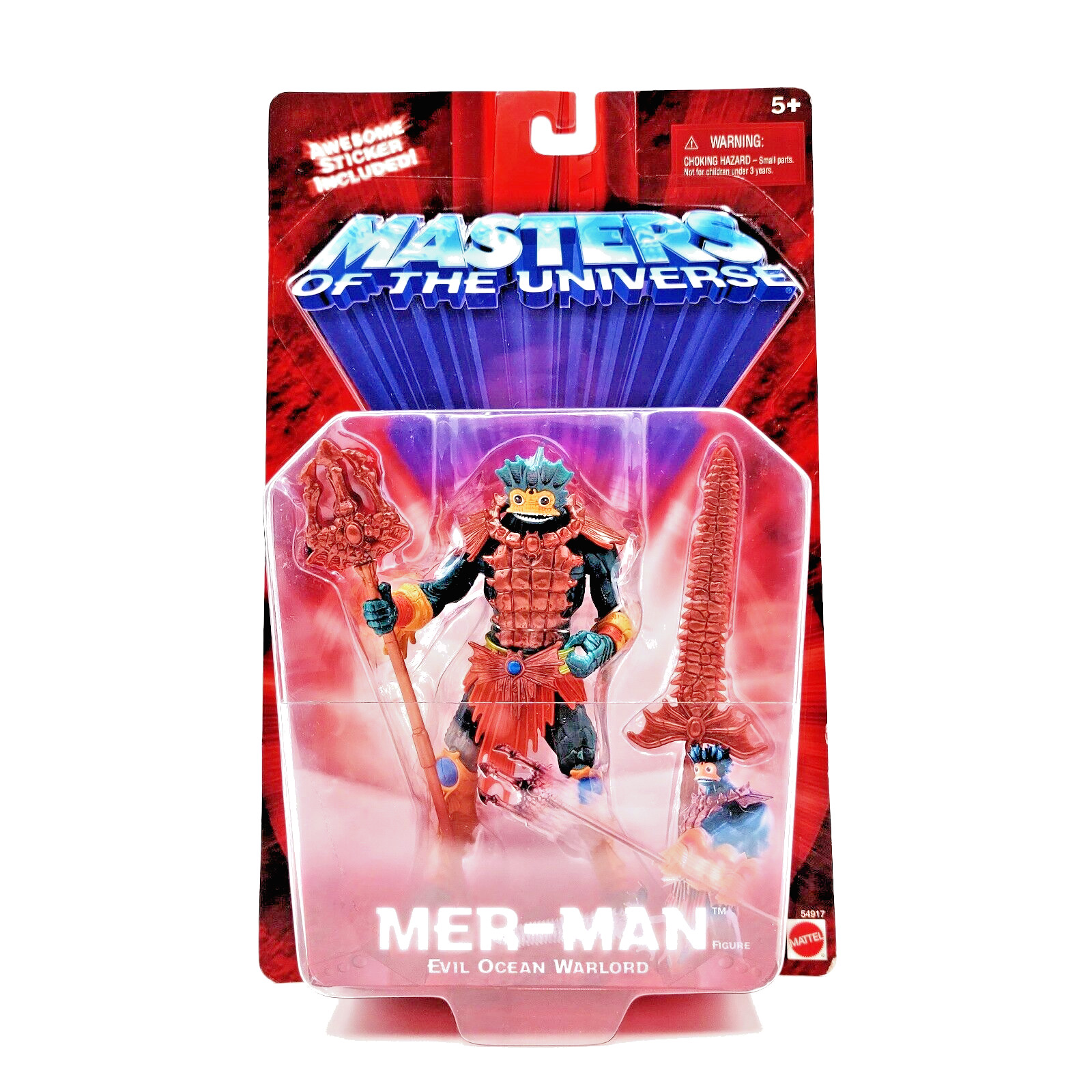 200X MASTERS OF THE UNIVERSE MER-MAN Action Figure Mattel He-Man MOTU Merman NEW