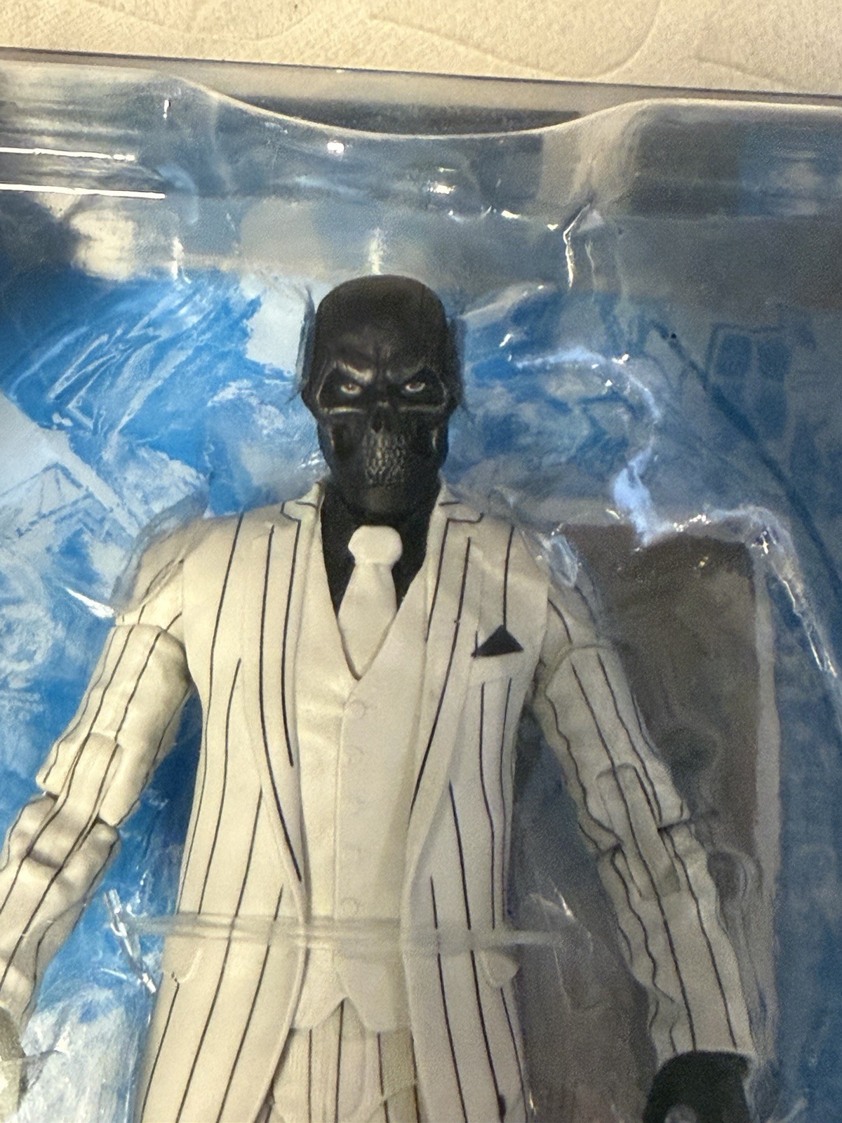 McFarlane DC Multiverse BLACK MASK Red Platinum 7” figure NEW! IN HAND!