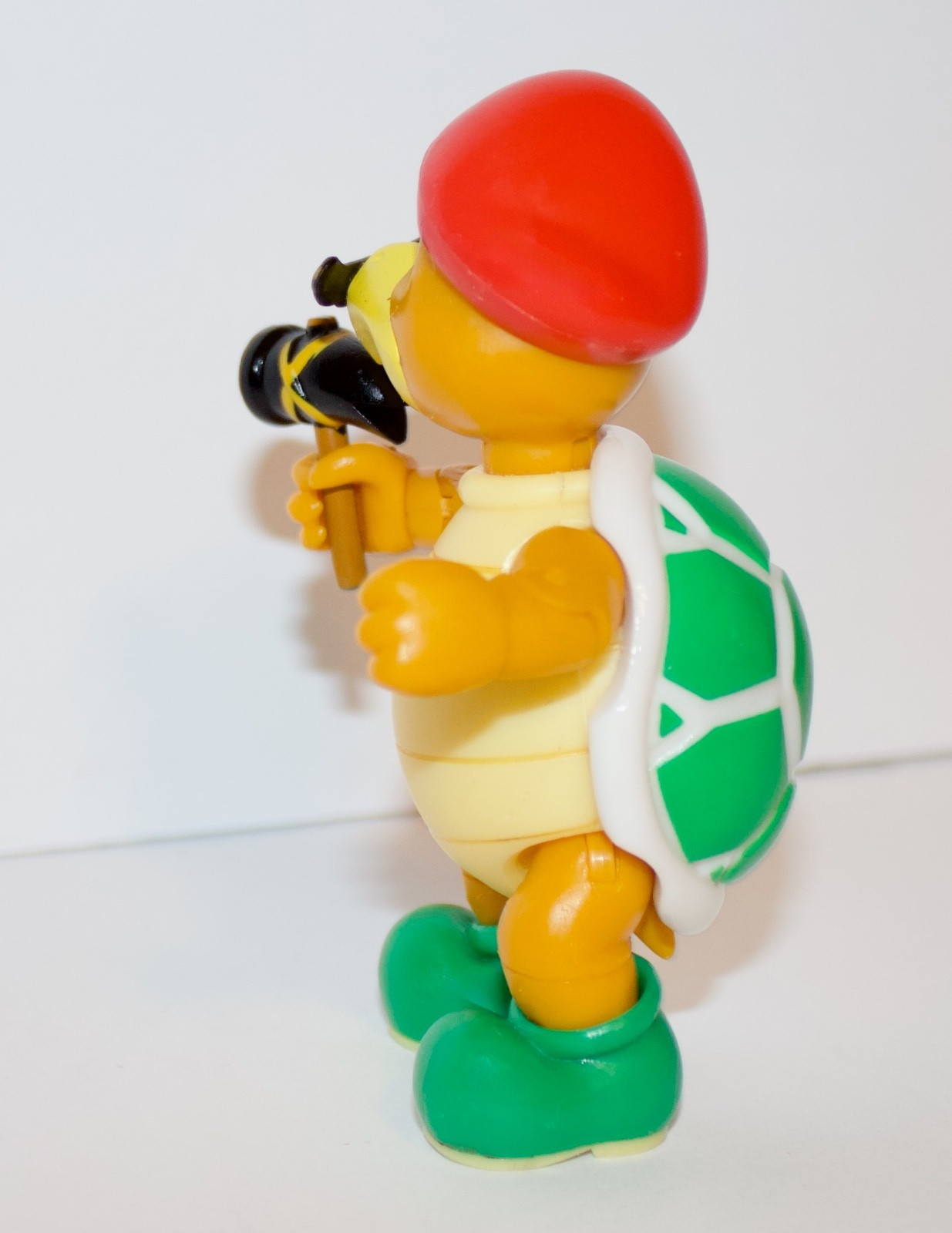 RARE – SUPER MARIO 4″ CAPTURED HAMMER BRO FIGURE WORLD OF NINTENDO JAKKS PACIFIC