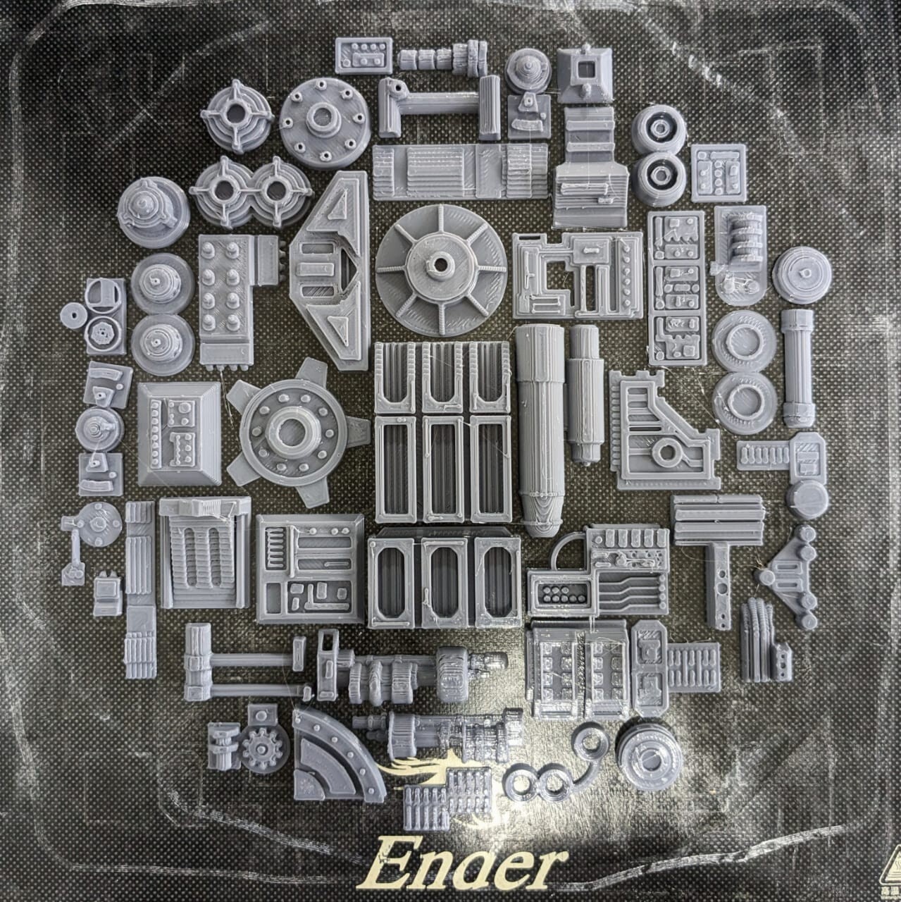 50xMiscellaneous Diorama Parts 7/ Greeblies for 6 IN FIGURE DIORAMA