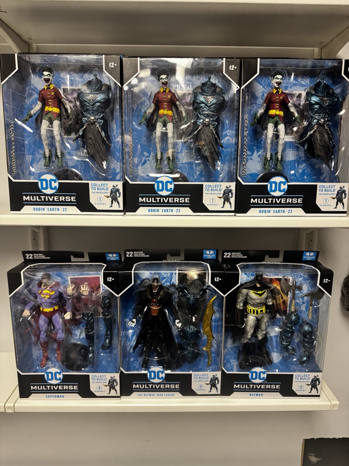 McFarlane DC Multiverse DarkNights Metal Merciless BAF Complete Set 6 Figure Lot