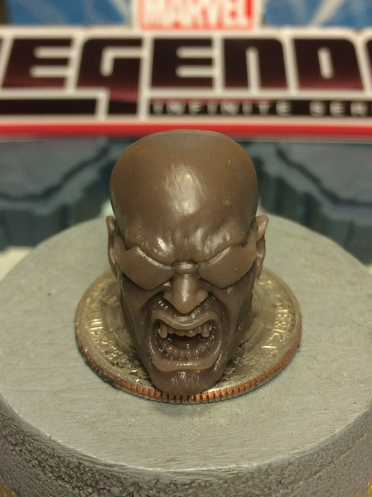 MARVEL LEGENDS HB 2012 EPIC HEROES COMIC BLADE 1:12 SCALE HEAD CAST FOR 6IN FIG