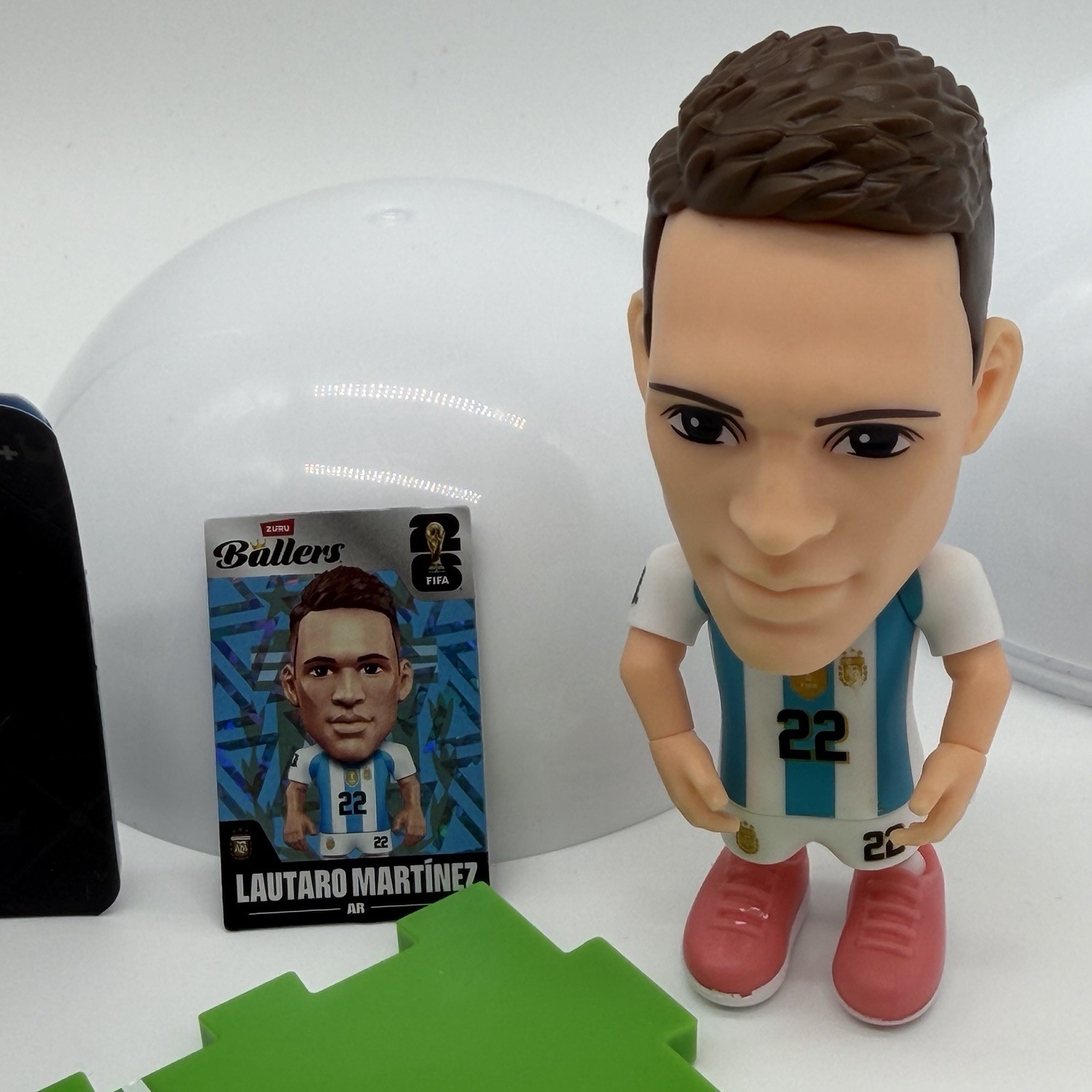 FIFA Zuru Ballers Lautaro Martinez Argentina Surprise Figure World Cup Soccer