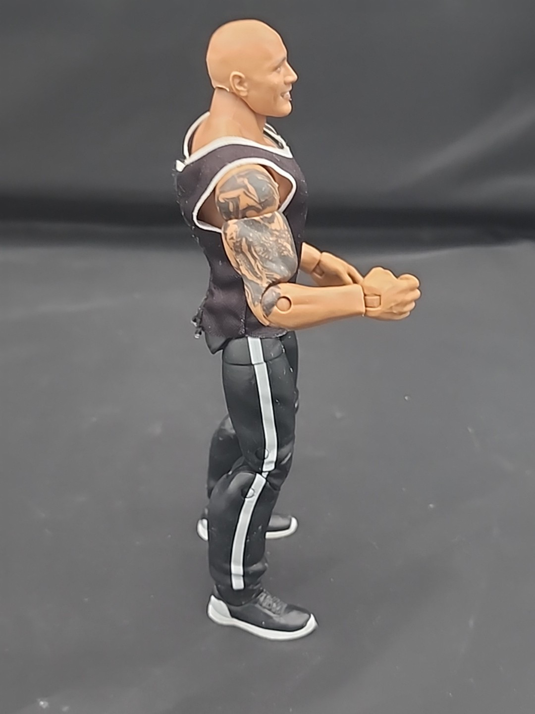 WWE The Rock Elite 6 inch Action Figure Loose Without Packaging