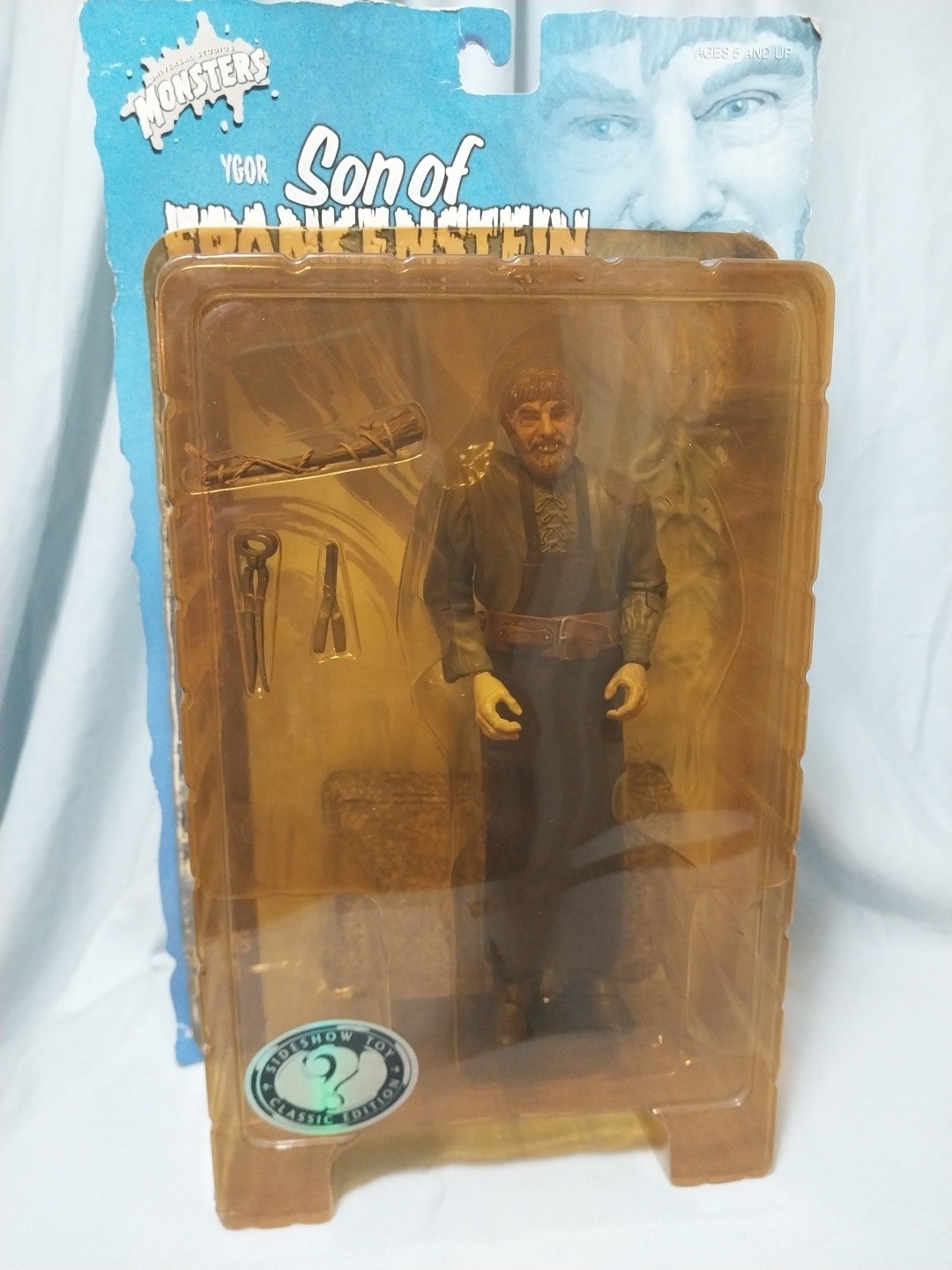 SIDESHOW UNIVERSAL MONSTER SON OF FRANKENSTEIN YGOR NEW CIB 8 Inch Figure