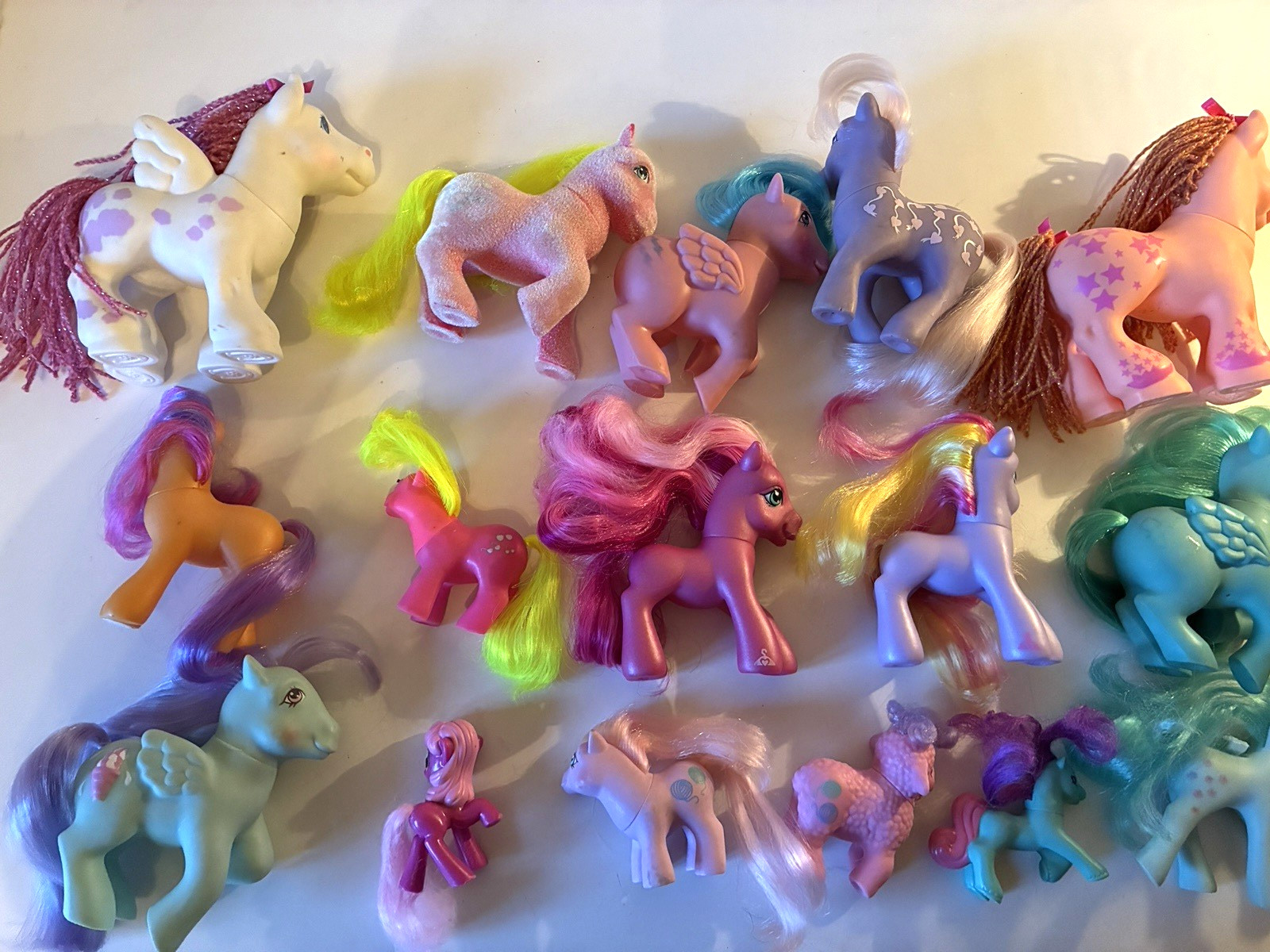 My Little Pony Vtg Lot 16 Cabbage Patch Kid Pegasus G1 1980s – 2000s Hong Kong