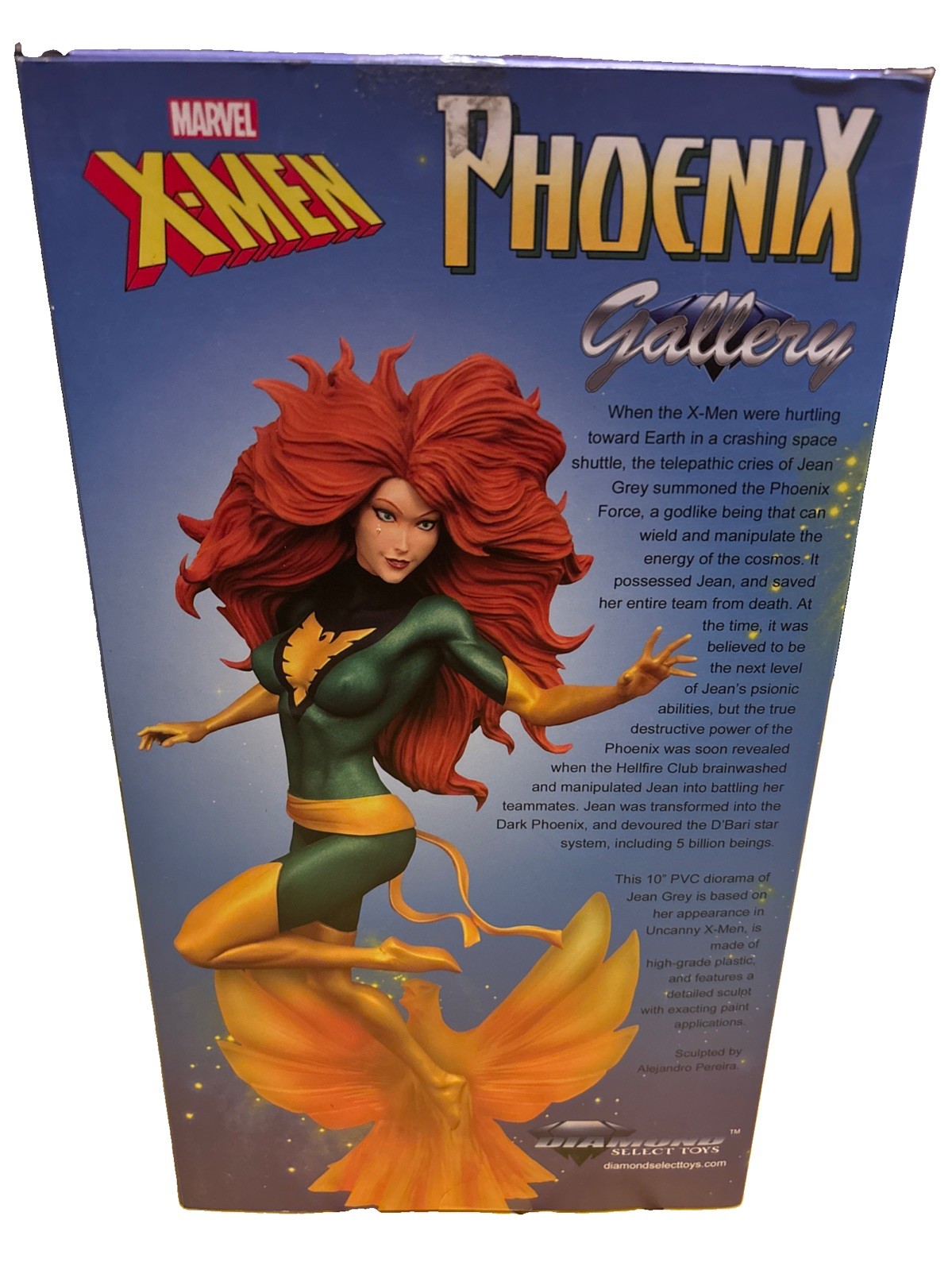 Diamond Select Toys Marvel Gallery X-Men Phoenix Jean Grey 10″ PVC Diorama Statu