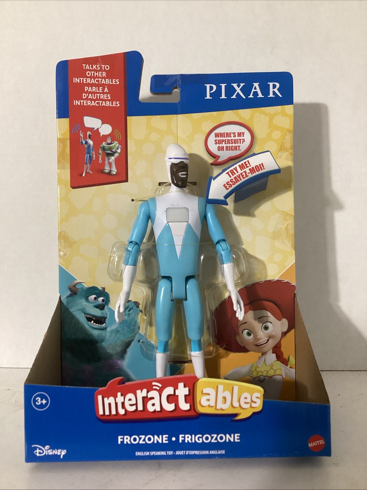 Mattel Pixar Interactables Fro Zone Talking Action Figure 8-in Tall Posable