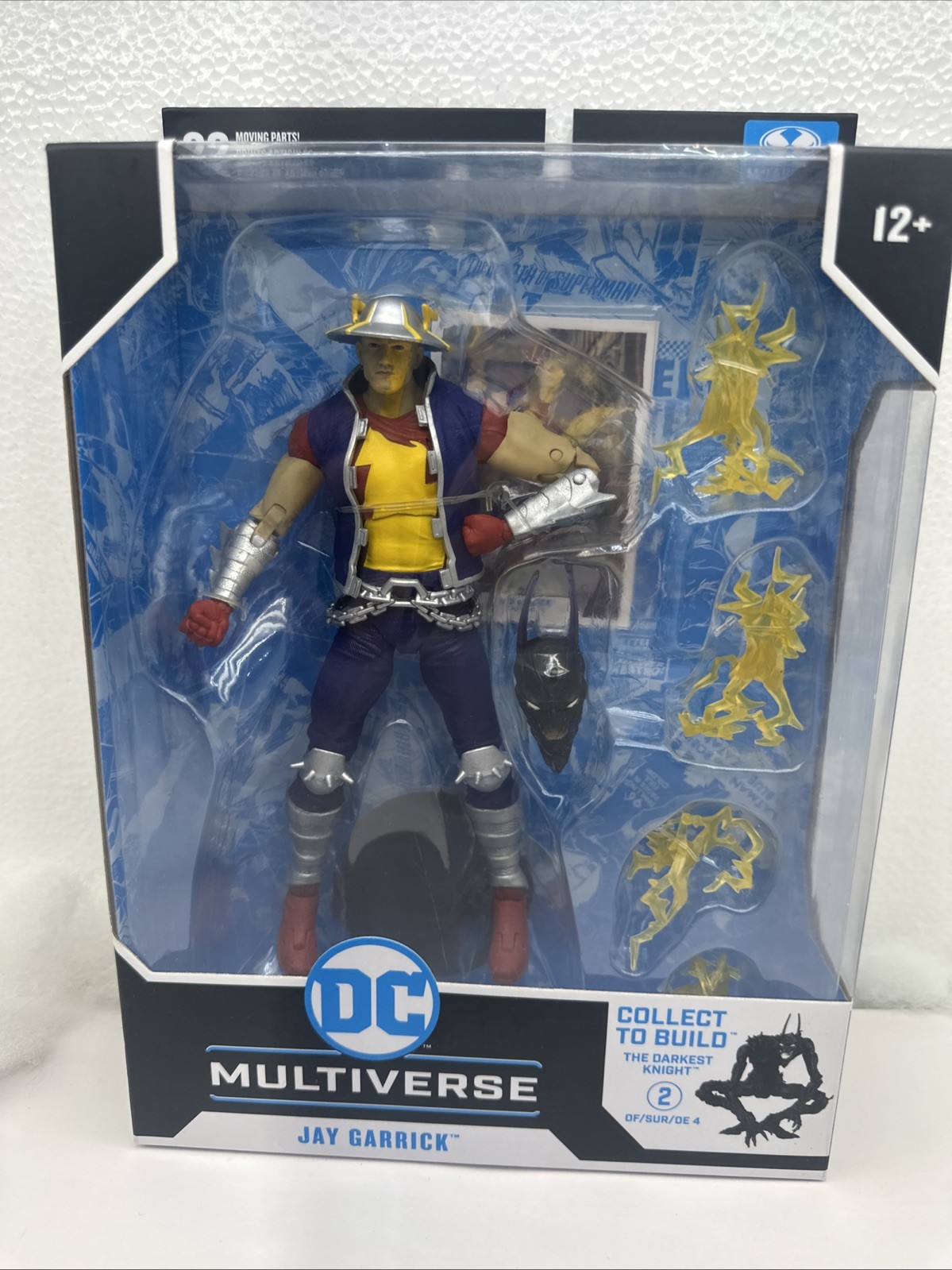 McFarlane DC Multiverse Jay Garrick SPEED METAL BAF Darkest Knight 7″ Action Fig