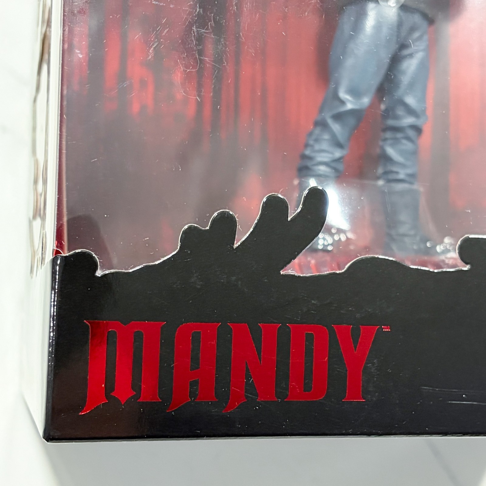 Red Miller Posed Figure Mandy Movie Maniacs 6-Inch Gold Label McFarlane 1/3000