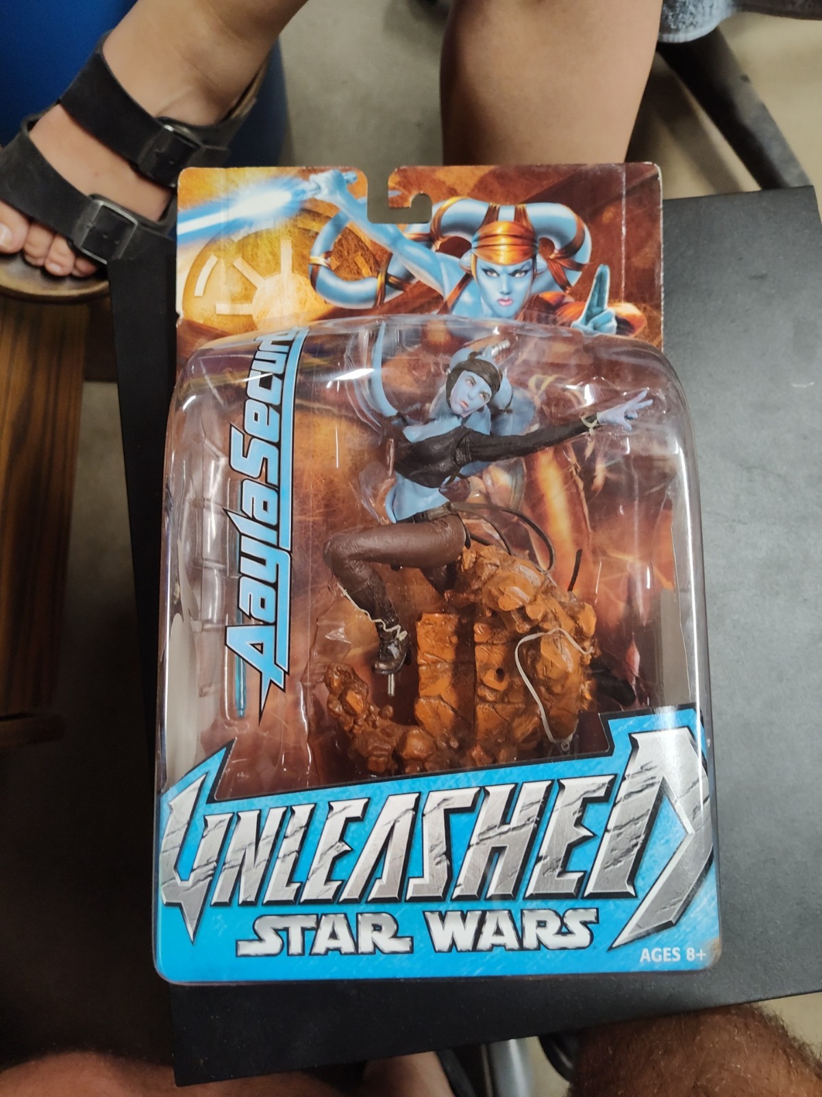 Star Wars Unleashed Aayla Secura Action Figure Hasbro – Damaged Package