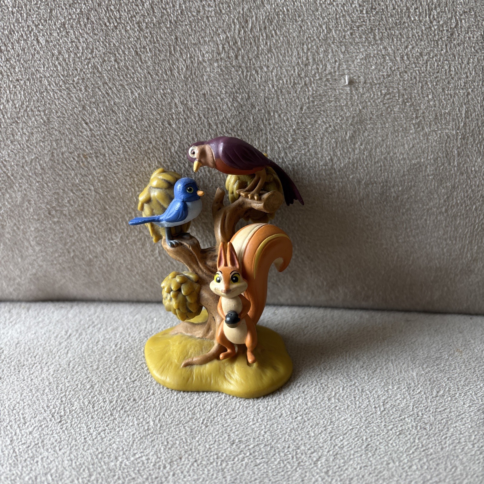 DISNEY SNOW WHITE SLEEPING BEAUTY ANIMAL FRIENDS PVC FIGURE CAKE TOPPER