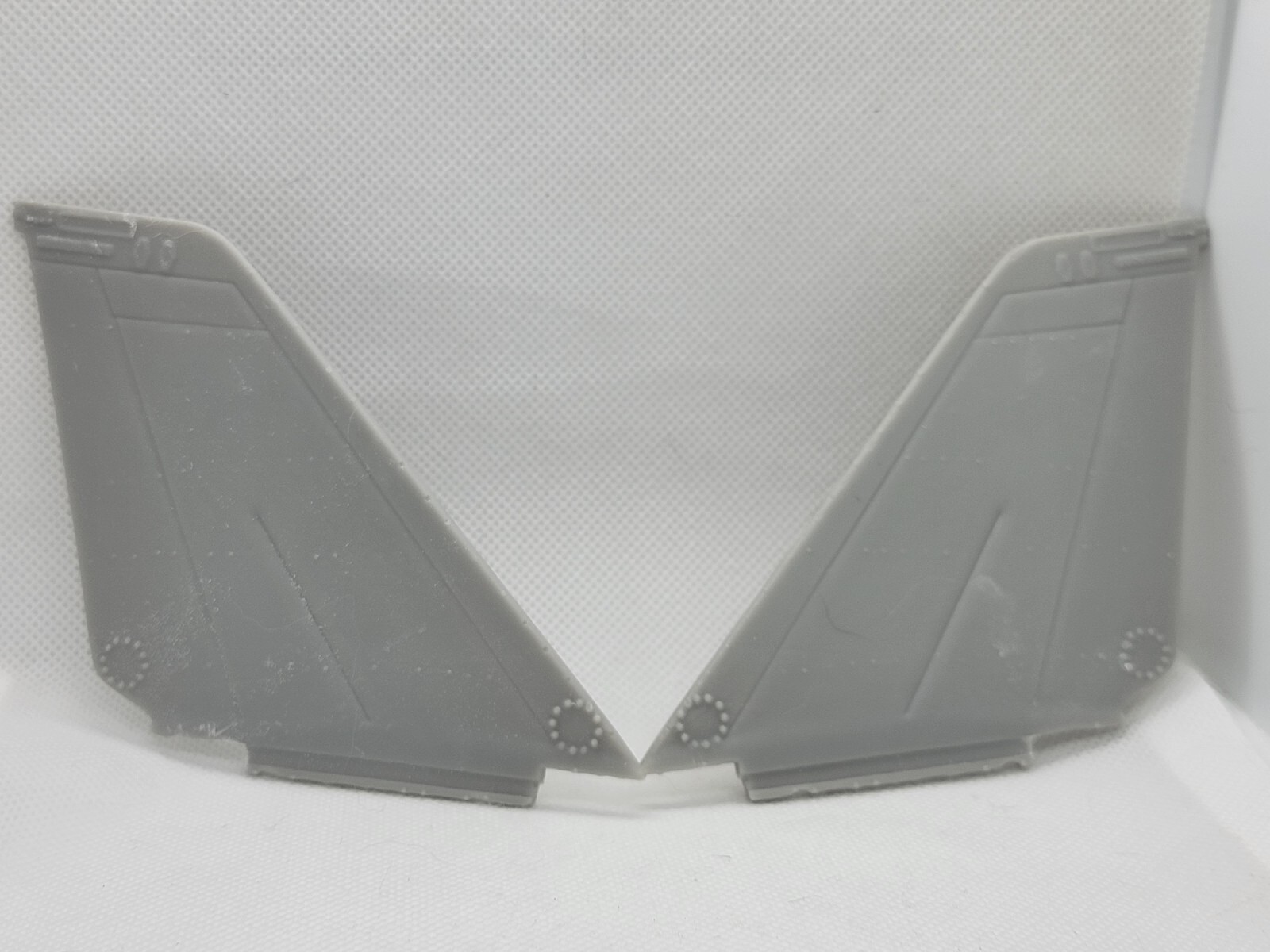 3D Resin Printed Vertical Stabilizers Fins x2 for 2011 25th GI Joe Skystriker