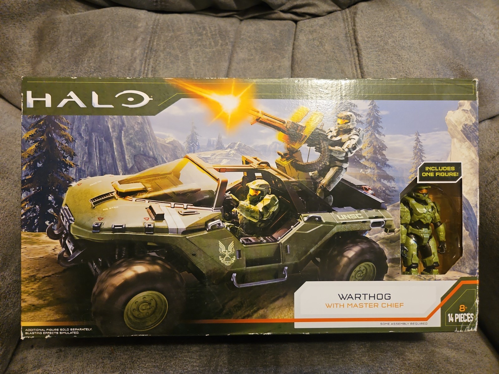 Jazwares Halo Infinite Warthog with Master Chief 1:18 Scale 3.75” 4” 2021 NEW