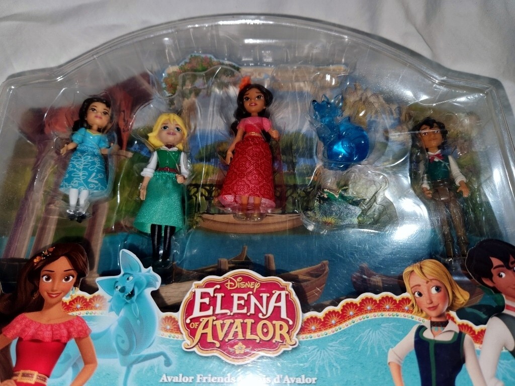 NEW Disney Elena of Avalor Friends 4 Polly Size Dolls Isabel Naomi Mateo Zuzo