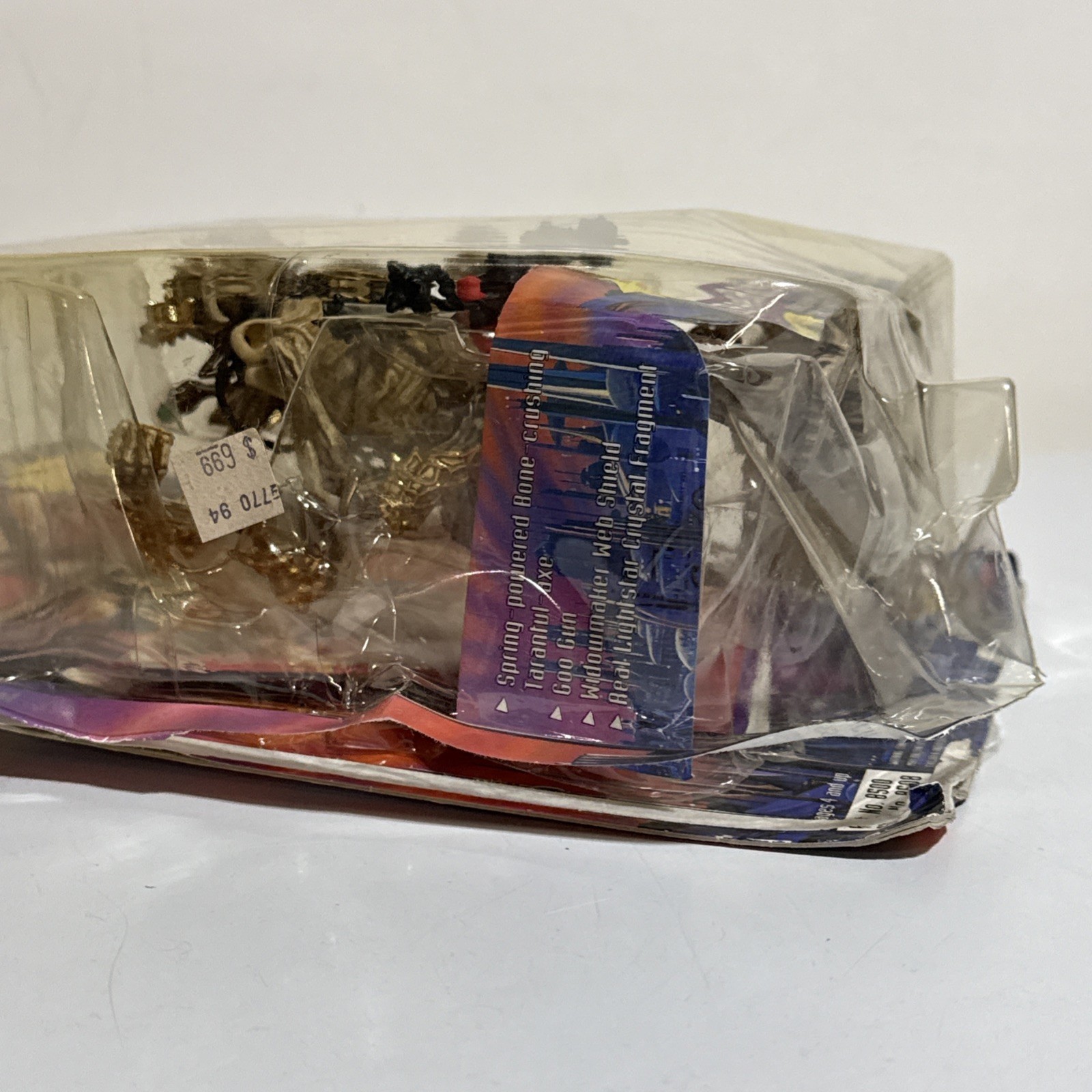 Skeleton Warriors Aracula Action Figure 90s Toy Playmates Separating From Card ￼