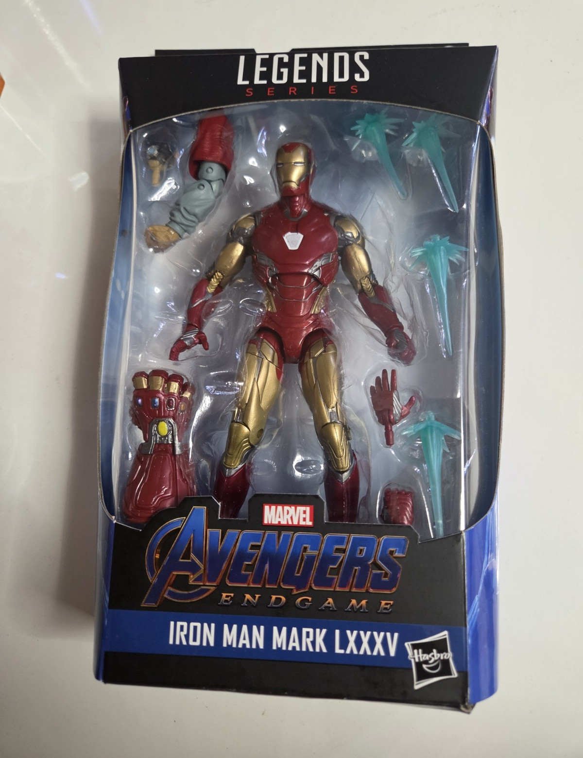 Hasbro Marvel Legends Iron Man Mark LXXXV Avengers Endgame Figure Boxed BAF