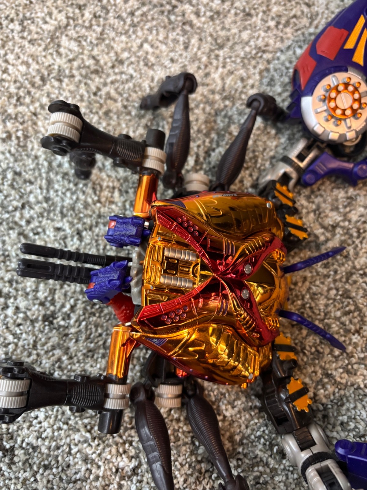 Hasbro 1998 Transformers Beast Wars Ultra Class Transmetals Rampage Complete