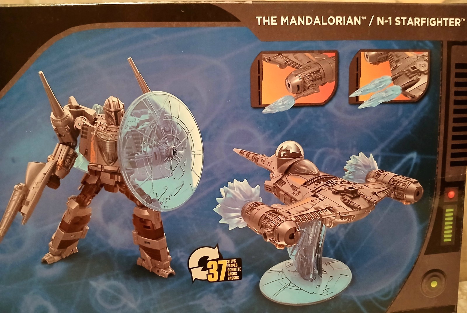 Transformers Star Wars Collaboration The Mandalorian N-1 Starfighter NEW
