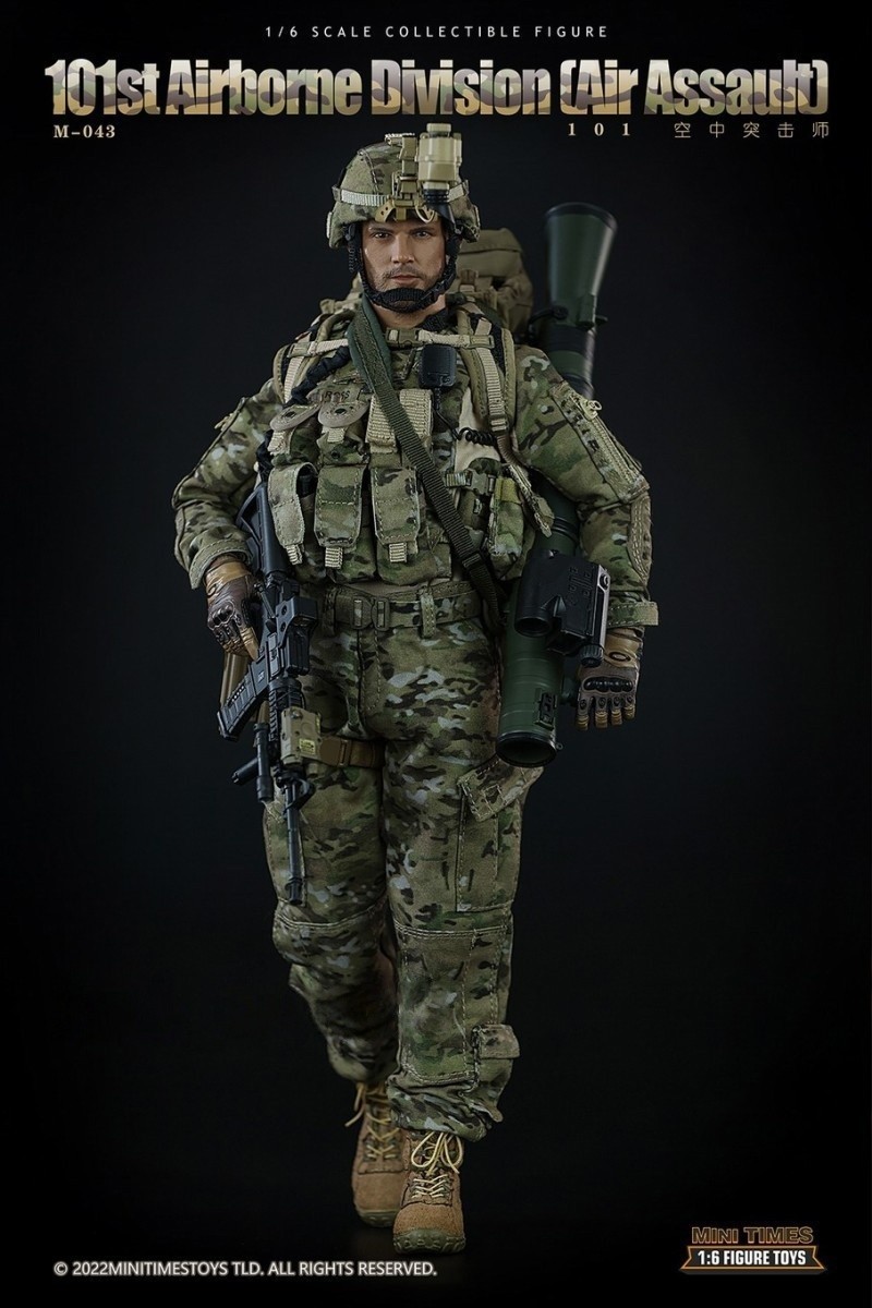 Mini Times Toys M043 US ARMY 101st Airborne Division Air Assault 1/6 Figure