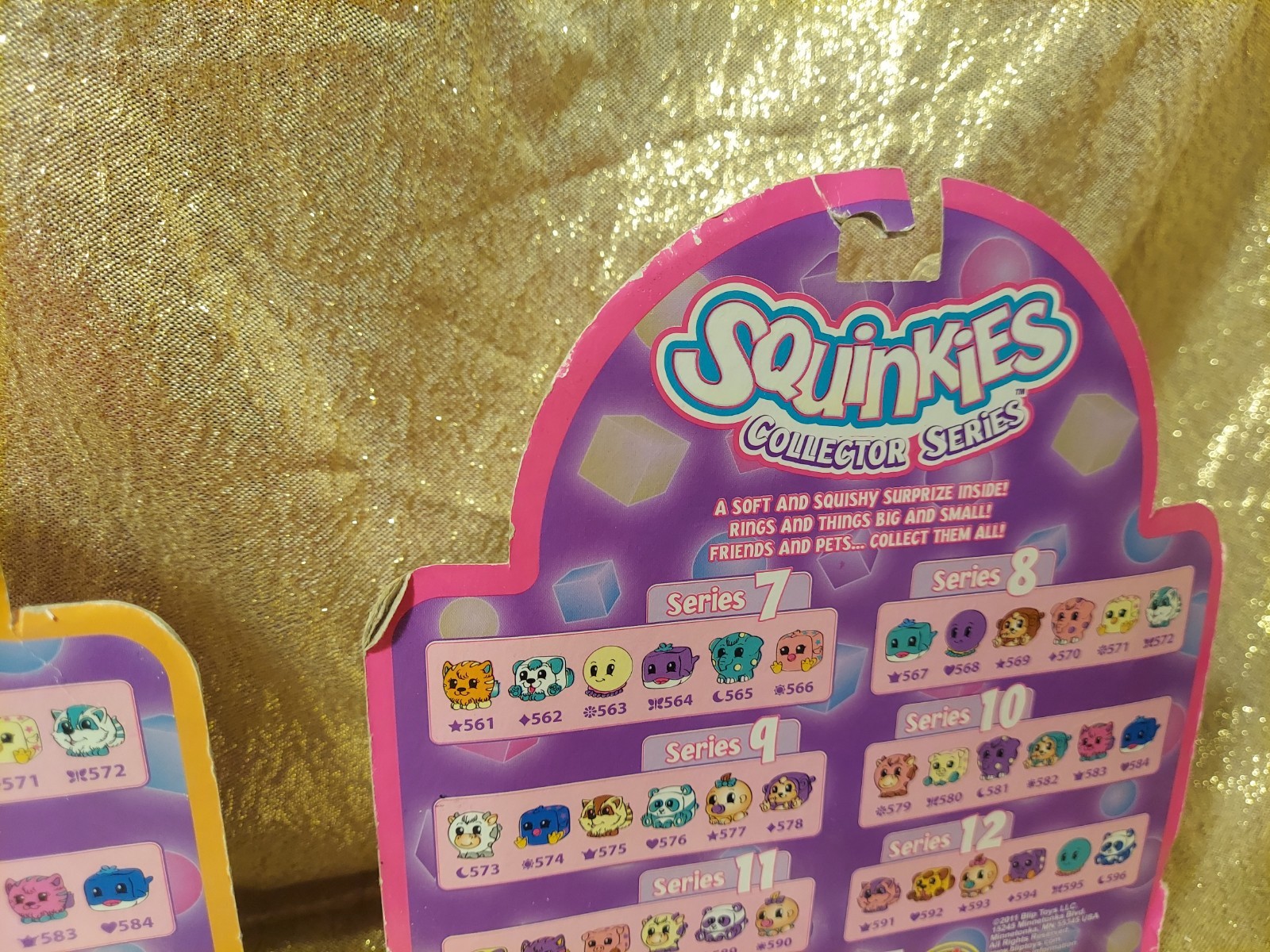 Squinkies Collector Series 10 & 11 Cubes & Spheres NEW Packs 2011 Blip Toys