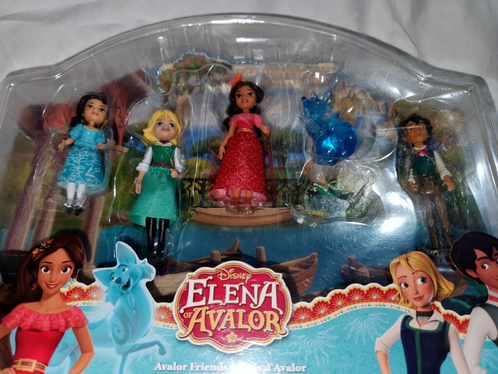 NEW Disney Elena of Avalor Friends 4 Polly Size Dolls Isabel Naomi Mateo Zuzo