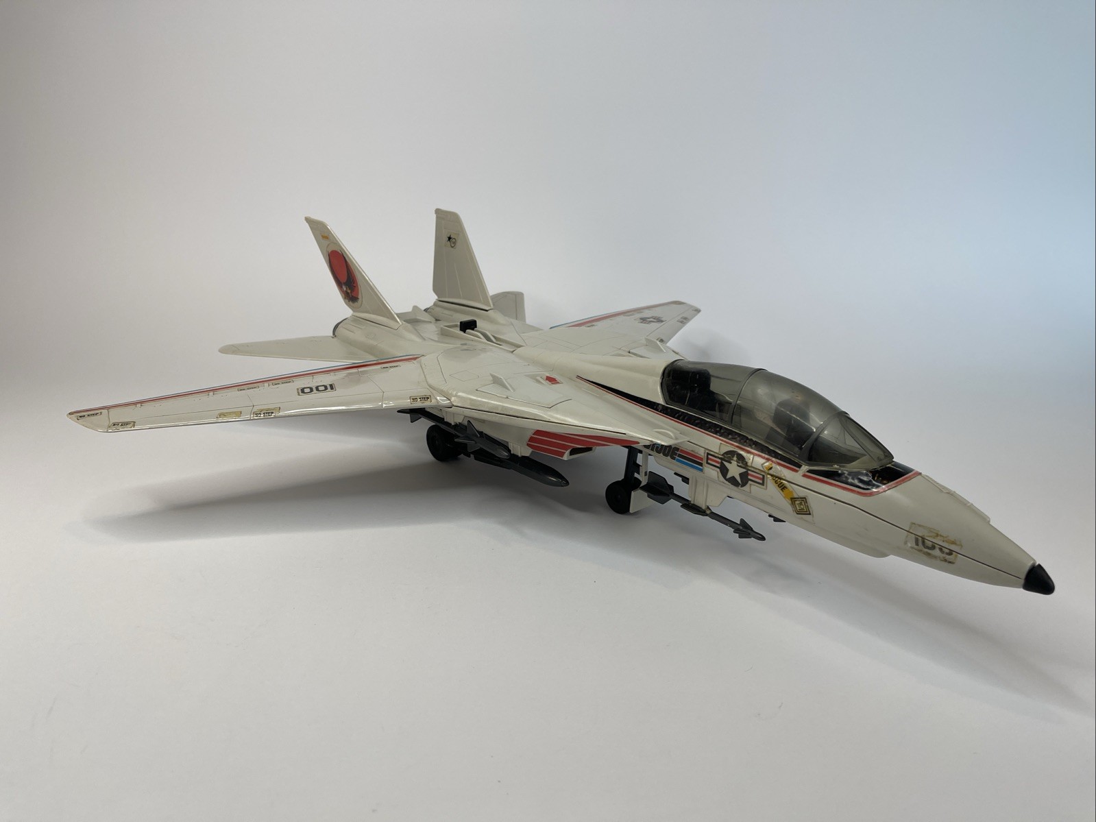 GI Joe Skystriker XP-14F Combat Jet Action Figure Vehicle 1983 Hasbro