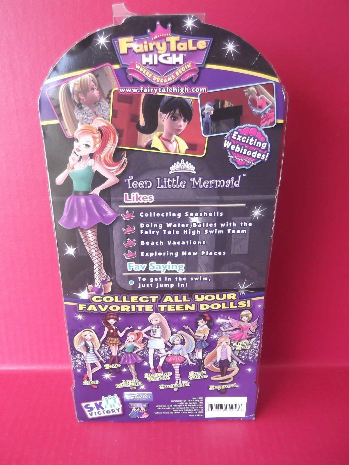Fairy Tale High I’am Teen Little Mermaid 12″IN PVC Figure Were Dreams Begin Cute
