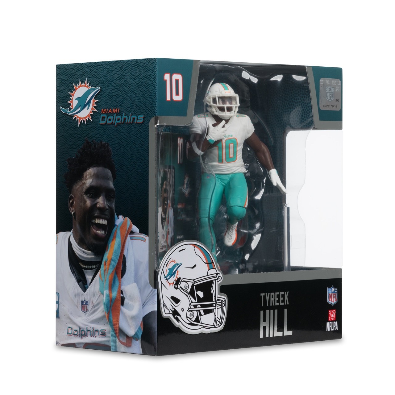 2025 McFarlane NFL SportsPicks 29 TYREEK HILL Dolphins Alternate 7″ Posed Figure