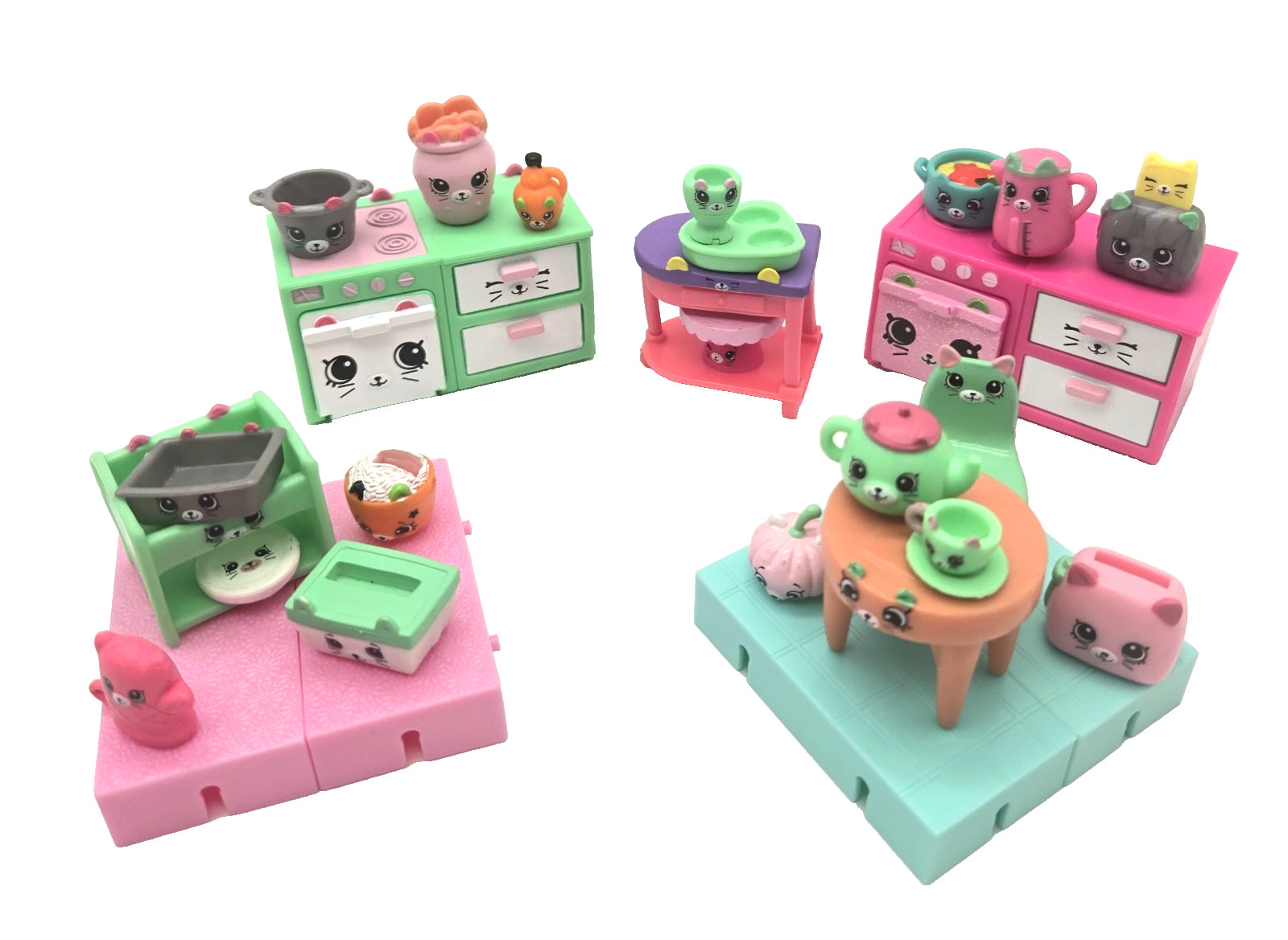 SHOPKINS Happy Places KITTY KITCHEN & GOURMET KITTY KITCHEN Home 30 Accessories