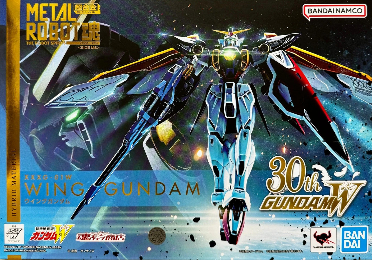 TAMASHII NATIONS Metal Robot Spirits Mobile Suit Gundam Wing: Wing Gundam