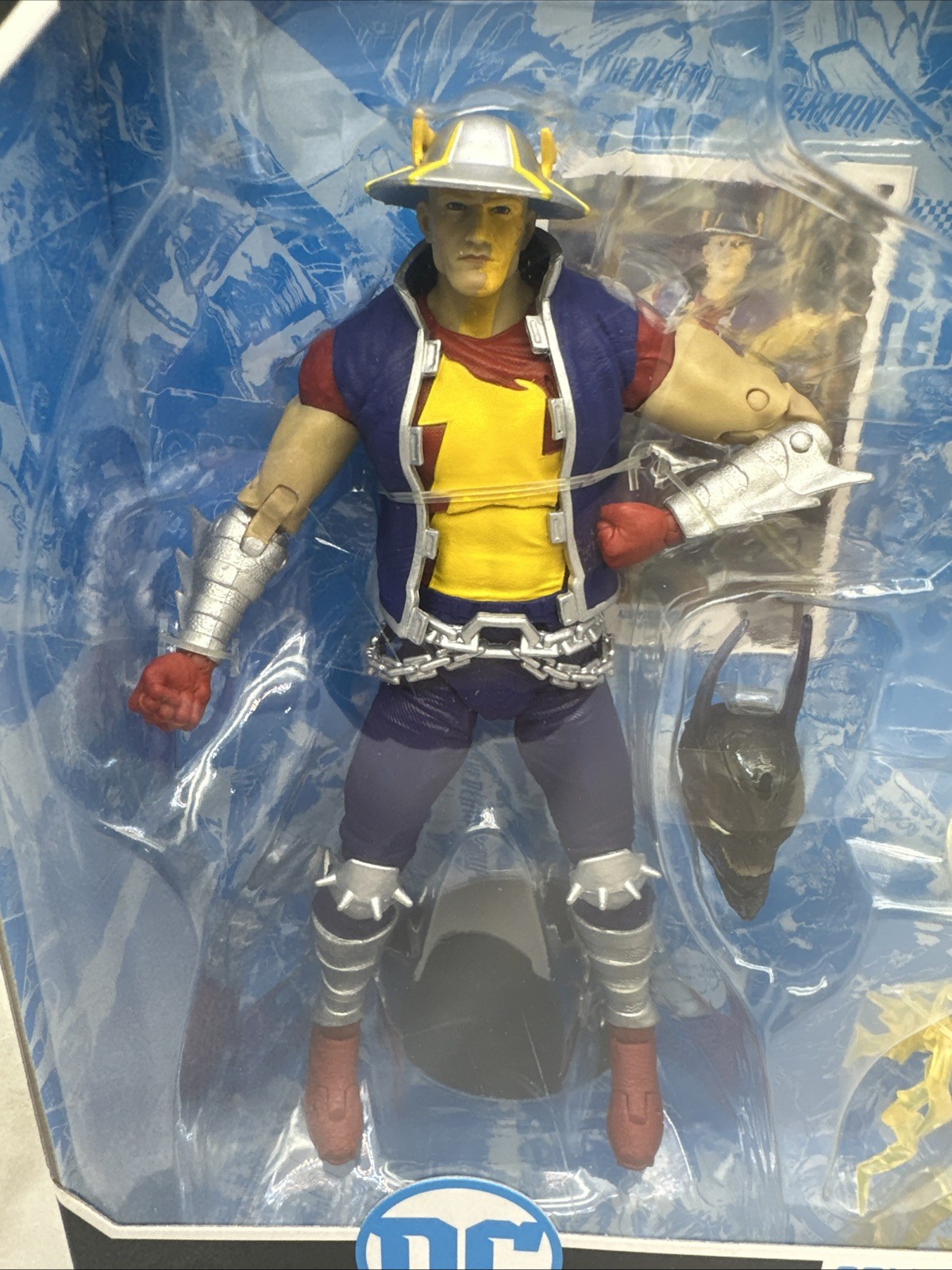 McFarlane DC Multiverse Jay Garrick SPEED METAL BAF Darkest Knight 7″ Action Fig