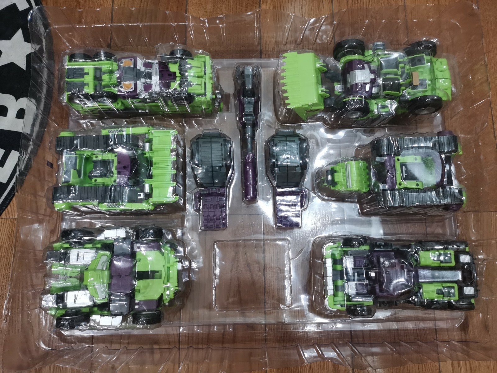 COOL Jinbao Devastator A+B+C 6pcs Oversized Figure No box W/Upgrade Kits