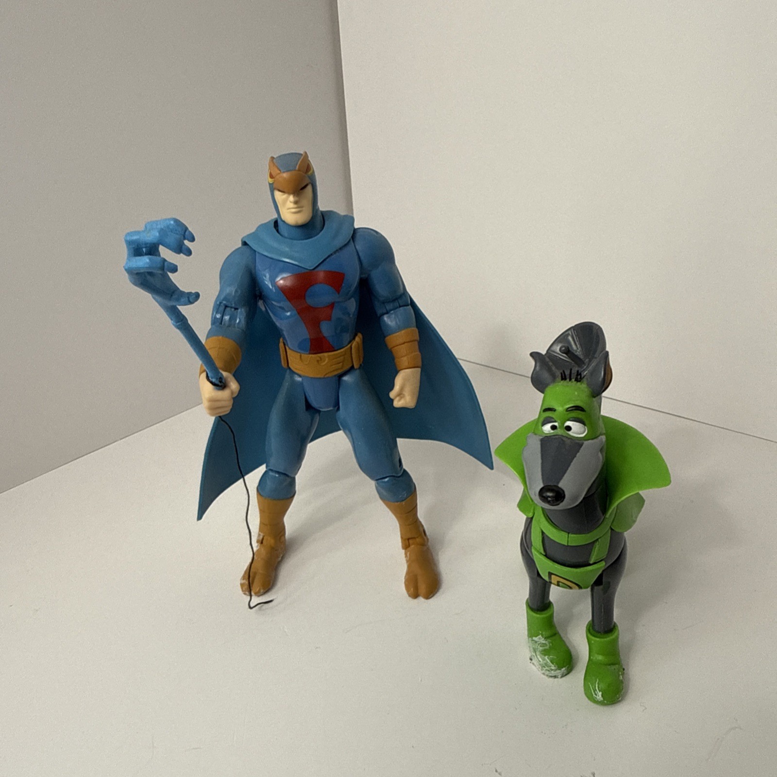 Toynami DYNOMUTT & Blue Falcon Deluxe Box Set 2003 Hanna-Barbera w/Acessories