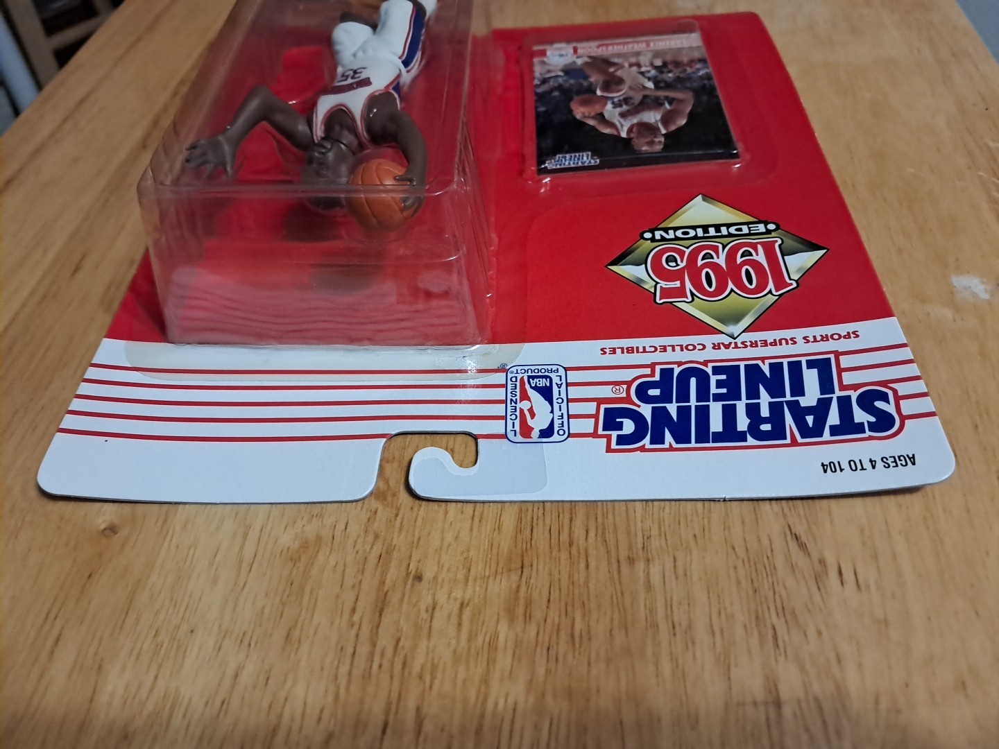 Starting Lineup Clarence Weatherspoon 1995 Edition Sixers NBA Figure