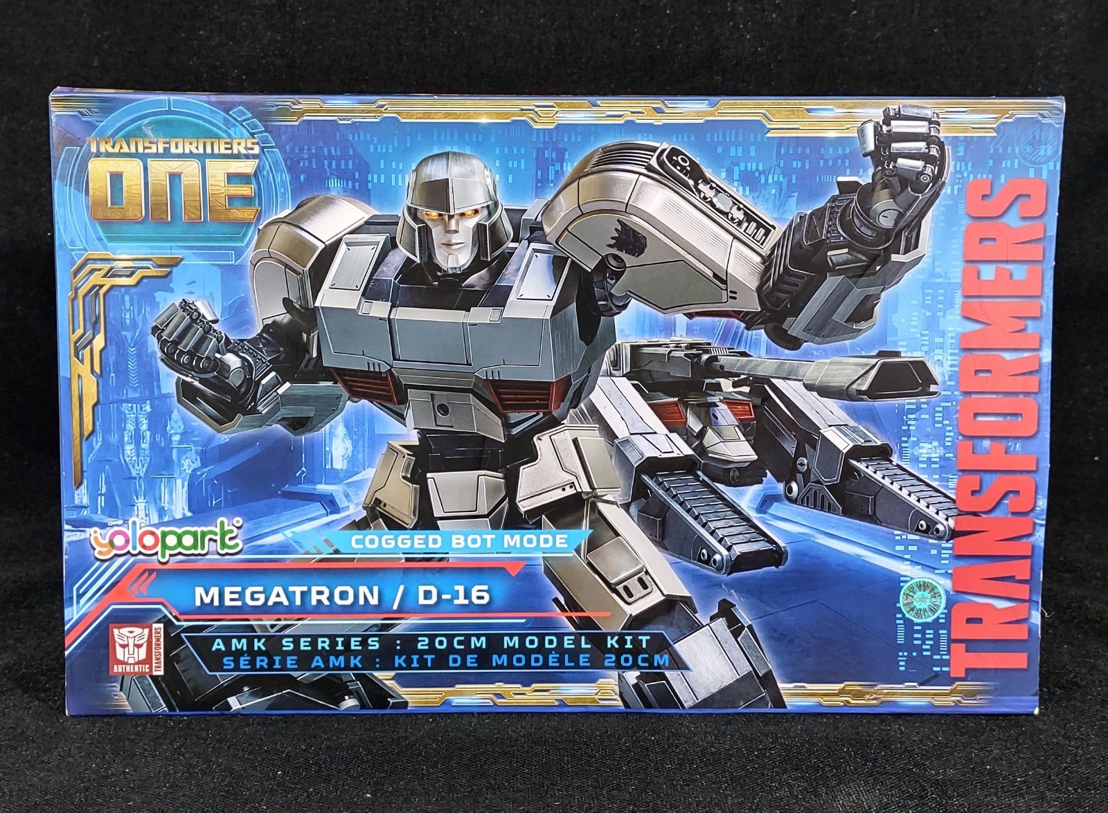 Yolopark Transformers One Megatron D-16 Cogged Bot AMK Series 20cm Model Kit