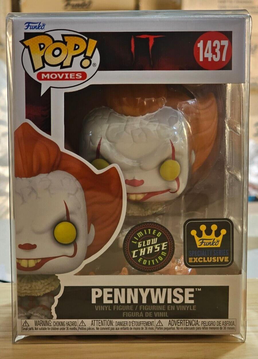 Funko Pop! Chase Stephen King’s IT Pennywise Dancing GITD Specialty w/ Protector