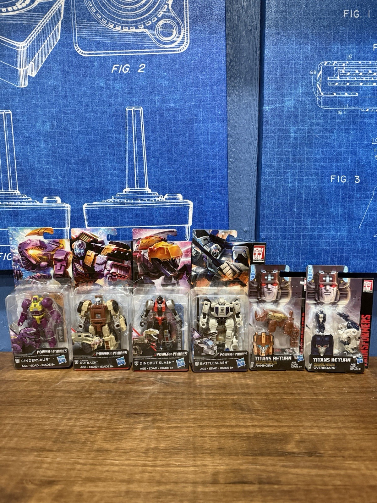 Transformers Mini bot Lot Power of the Primes and Titans Return New In Box