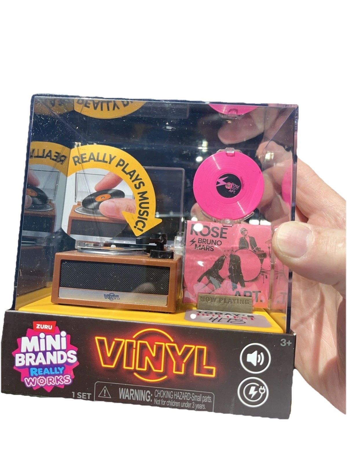 Zuru Mini brands Real Music Playable Record Player-ships Out Fast!
