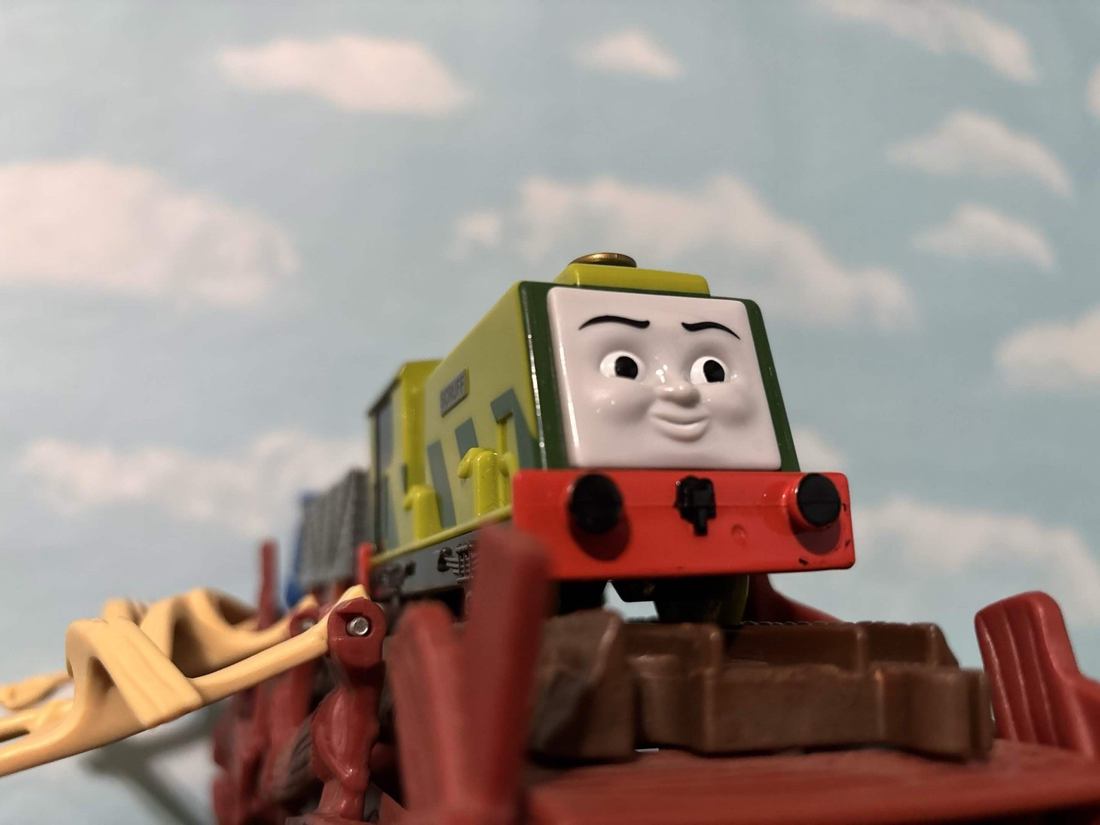 Trackmaster Scruff With Cars Mattel 2011 (check The Description)