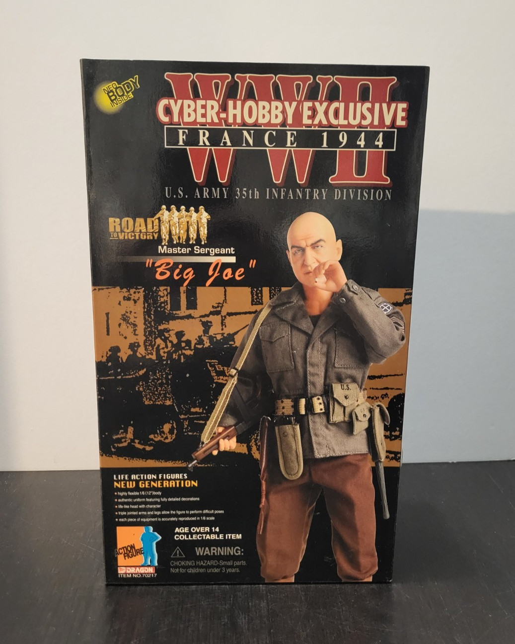 Big Joe Cyber-Hobby France 1944 WWII DRAGON 1:6 12″ MIB NEW