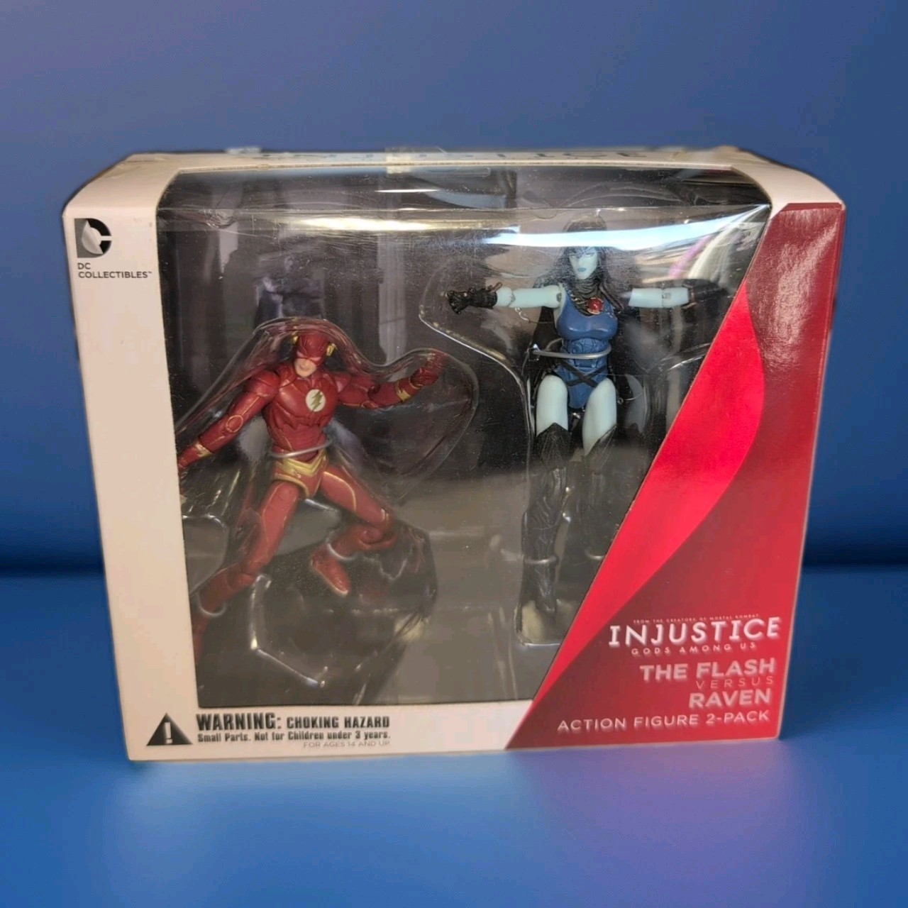 The Flash vs Raven – Injustice: Gods Among Us – DC collectibles 3.75″