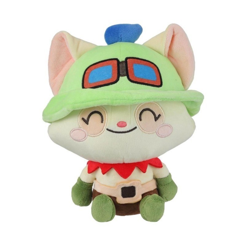 Miniso League of Legends Collaboration Sitting Pose Plush Dolls-Teemo Lulu Yuumi